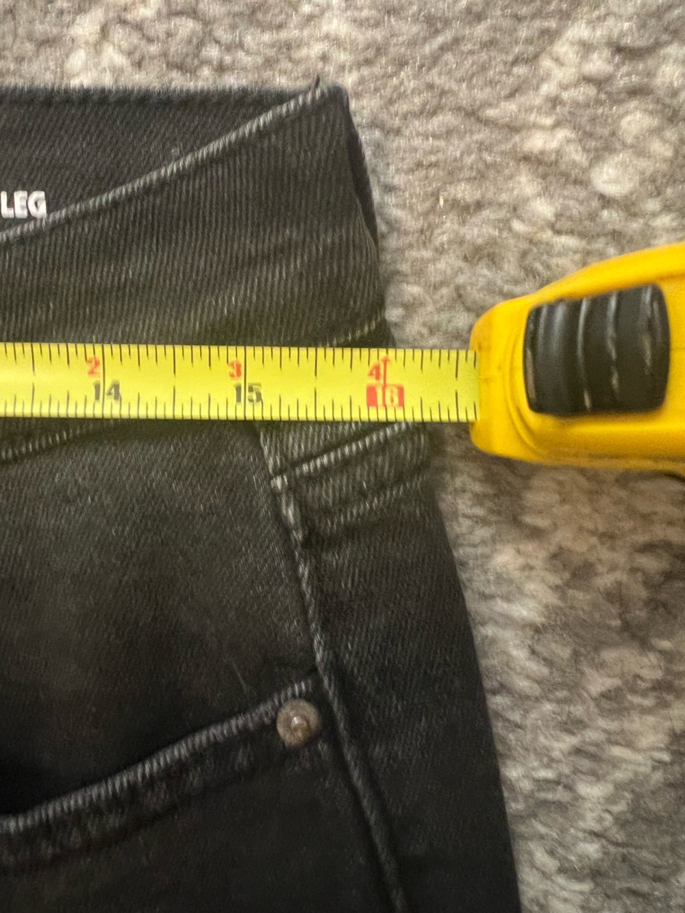 Nicole Miller Soho high rise wide leg crepes jeans size 8 (U107) - Picture 5 of 10